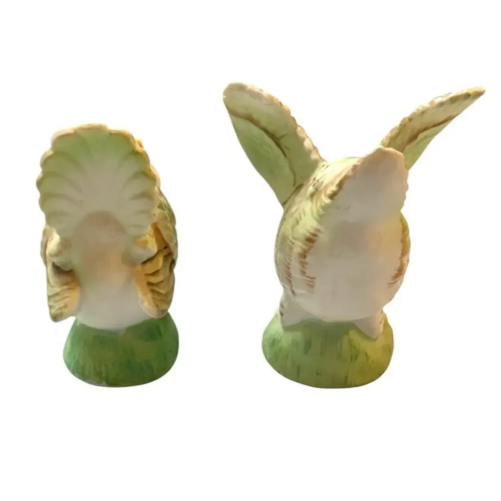 Vintage Japan Bird Salt & Pepper Shakers Mid Century Ceramic Pair